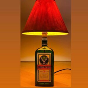 Jägermeister Flaschenlampe handgefertigt von Jägercraft