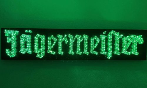 Abschlussfoto des Projekts Schriftzug